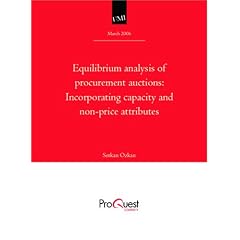 Equilibrium analysis of procurement auctions: Incorporating capacity and non-price attributes