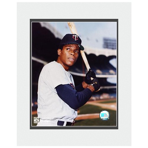 Minnesota Twins Rod Carew Matted Photo
