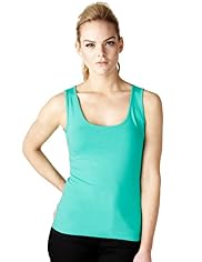 Limited Collection Cotton Rich Vest Top with Stay New™
