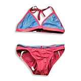 Private Label - Girls Bikini Swimsuit, Pink, Blue by 