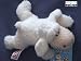 Nici 25113 - Jolly Mäh weiss 12 cm liegend Nici 25113 - Jolly Mäh weiss 12 cm liegend