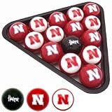 Nebraska Cornhuskers Billiards Set