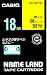 CASIO XR-18FYW �u���F�e�[�v 18mm(�u�����e�[�v/��)