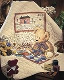 Old Teddies Quilt Stamped Cross Stitch Kit, Craft Kit
