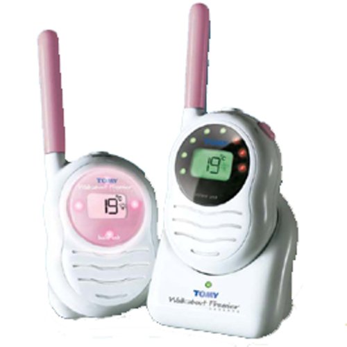Childrens Toyshop  Third Party New : Tomy Walkabout Premier Advance Baby Monitor (Pink)