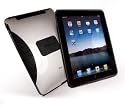 Tuff-Luv Silikon-Polycarb geformte Tasche Hülle für Apple iPad 3G Wifi - klar/schwarz