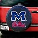 Mississippi Rebels NCAA Spare Tire Cover (Black) by Fremont Die