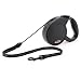 Flexi Large Retractable 26-Foot Classic Long 3 Tape Leash, Black