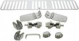 97 JEEP WRANGLER HOOD SUV, Set, Incl. hinges, vent, footman loops and windshield tie down kit, vent is longer (1997 97) J130104 488498