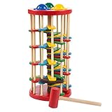 子供 おもちゃ 玉転がし ボール 木製 くるくる スロープ 玉ころがし コロコロ カラフル 知育玩具 誕生日プレゼント