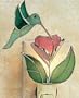 Gallery Art Hummingbird & Flower Night Light