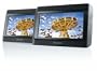Nextbase Click & Go Click 9 Lite Duo Twin Screen Portable DVD Player with Car Safe Stanchion Mounting System