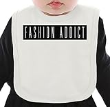 Fashion Addict ネクタイを有する有機ビブ Medium