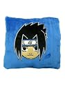 NARUTO SASUKE HEAD CUSHION 10"x10"
