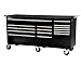 International VRB-7515BK 75-Inch 15 Drawer Black Tool Cabinet with 6 Heavy Duty Ball Bearing Drawer Slides International VRB-7515BK 75-Inch 15 Drawer Black Tool Cabinet with 6 Heavy Duty Ball Bearing Drawer Slides