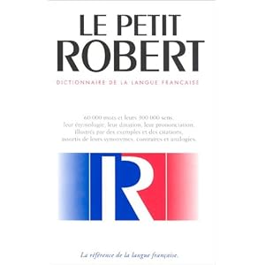 Petit Robert 2010 - French Dictionary (for MacOS)