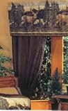 Deer Mountain Percale 15 x 88 Valance/Topper 3 Header