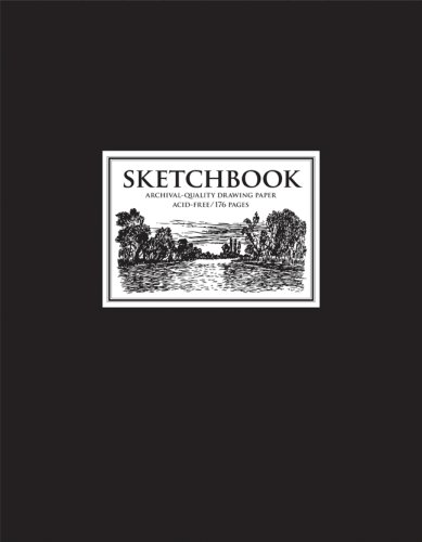 Sketchbook: Black- Large