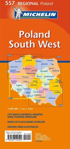 Poland South West (Michelin Regional Maps)