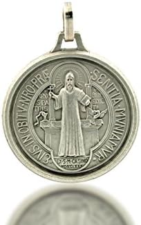 Small Deluxe St Benedict Medal,for Necklace