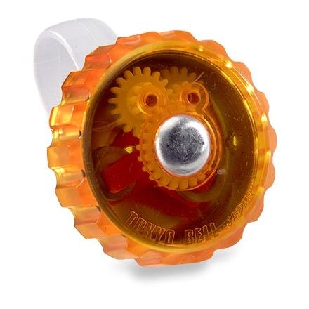 Mirrycle Incredibell Jellibell Bicycle Bell (Orange)