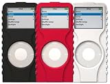 XtremeMac TuffWrap 3-Pack for iPod nano 2G (Red, White, and Black)