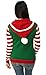Ugly Christmas Sweater Women's Cute Santa Girl Hooded Sweater
