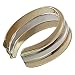 Sterling Silver Goldfill Three Band Ear Cuff