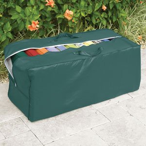 Childrens Toyshop  Outdoor Living : Cushion Storage Bag, Green