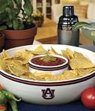 Auburn University Chip and Dip Bowl