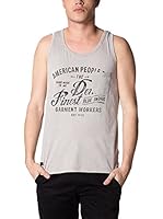 American People Camiseta Tirantes Trevis (Gris Claro)