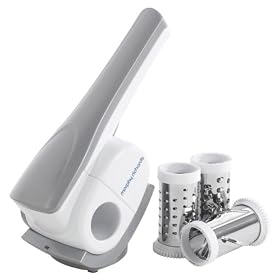 Morphy Richards Go Cordless Grater 48942 White/Grey