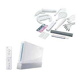 Nintendo Wii Console with Starter Kit Bundle: Video Games