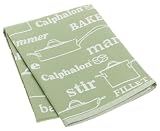  : Calphalon Flat Kitchen Towel, Green Apple