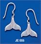 Whale Tail Dangle Earrings