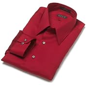 Arrow Men's Wrinkle Free Sateen Solid Long Sleeve