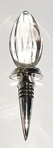 Clear Drop Bottle Stopper