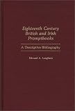 Review Greenwood Press  / Eighteenth-century British and Irish Prompt Books: A Descriptive Bibliography (Bibliographies & Indexes in the Performing Arts)