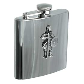 William Wallace 6oz Stainless Steel Hip Flask