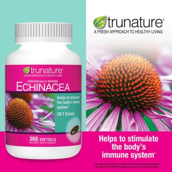 Отзывы Trunature Echinacea Extract 20:1 360 Softgels