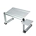 SOJITEK Silver Mousepad Attachable to Folding Laptop Notebook Tray Book Stand - DOES NOT INCLUDE LAPTOP STAND