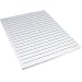 White Bold Line Paper 8.5x11 Lines 9/16 Apart