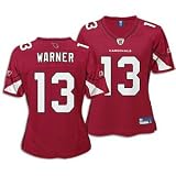 Reebok Arizona Cardinals Kurt Warner Women's Replica Team Color Jersey