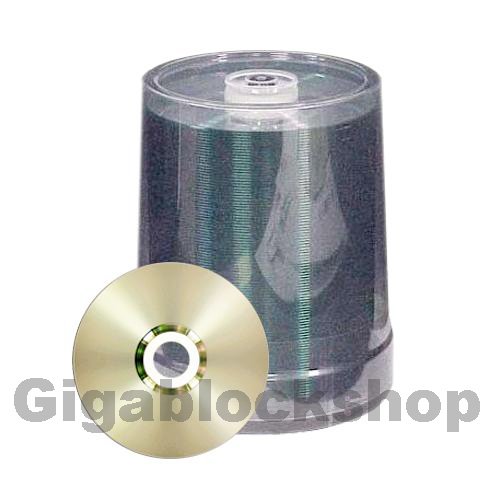 600pcs Taiyo Yuden CD-R 52X Silver Thermal Lacquer Blank Media in Cake box Made in Japan (Unit Price $0.2/pc)