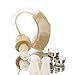 Best Hearing Amplifier - Set of 2 Behind the Ear Digital Sound Amplifiers - Non Rechargeable - Aids With Hearing Loss - High Quality and Durable - Better Value and More Affordable Than Ite, Siemens, Phonak, Oticon, Starkey, Beltone, Miracle Ear, Lyric, and Unitron - Electronic Aid For Impaired Hearing - Sound Amplifying Device - Enhancing Sound While Maintaining Personal Comfort - Small and Easy to Hide - Adjustable Sound Levels - Comes With Protective Case - Don't Settle for Cheap - Money Back Guarantee!
