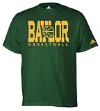 Baylor Bears adidas Dark Green School Initials Basketball T-Shirt