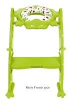 Toilettentrainer Gepolsterter WC-Sitz Frosch- gr&uuml;n