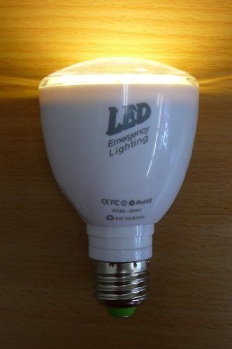 LED電球 充電式 電球色 LED充電型バルブ■LED電球とLED非常灯一体型!30日保証付き(LED Emergency Lighting)