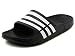 adidas(�A�f�B�_�X) DURAMO SLIDE(�f�������X���C�h) G15890 �u���b�N/�z���C�g