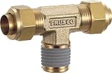 ＴＲＵＳＣＯ　クイックシール継手　チーズ　φ１０　呼びＲ１／４　2575809　TSA1002T